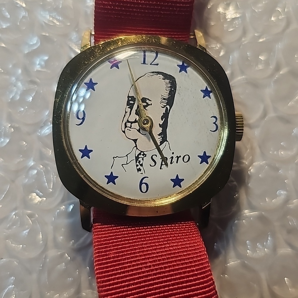 Vintage Spiro Agnew Wrist Watch ⌚️ Unisex